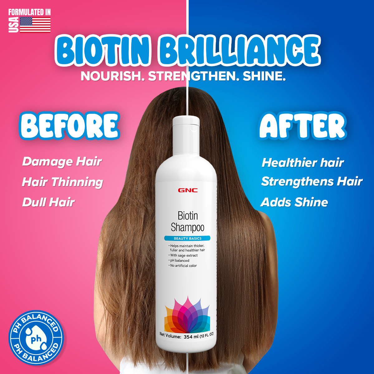 GNC Biotin Shampoo