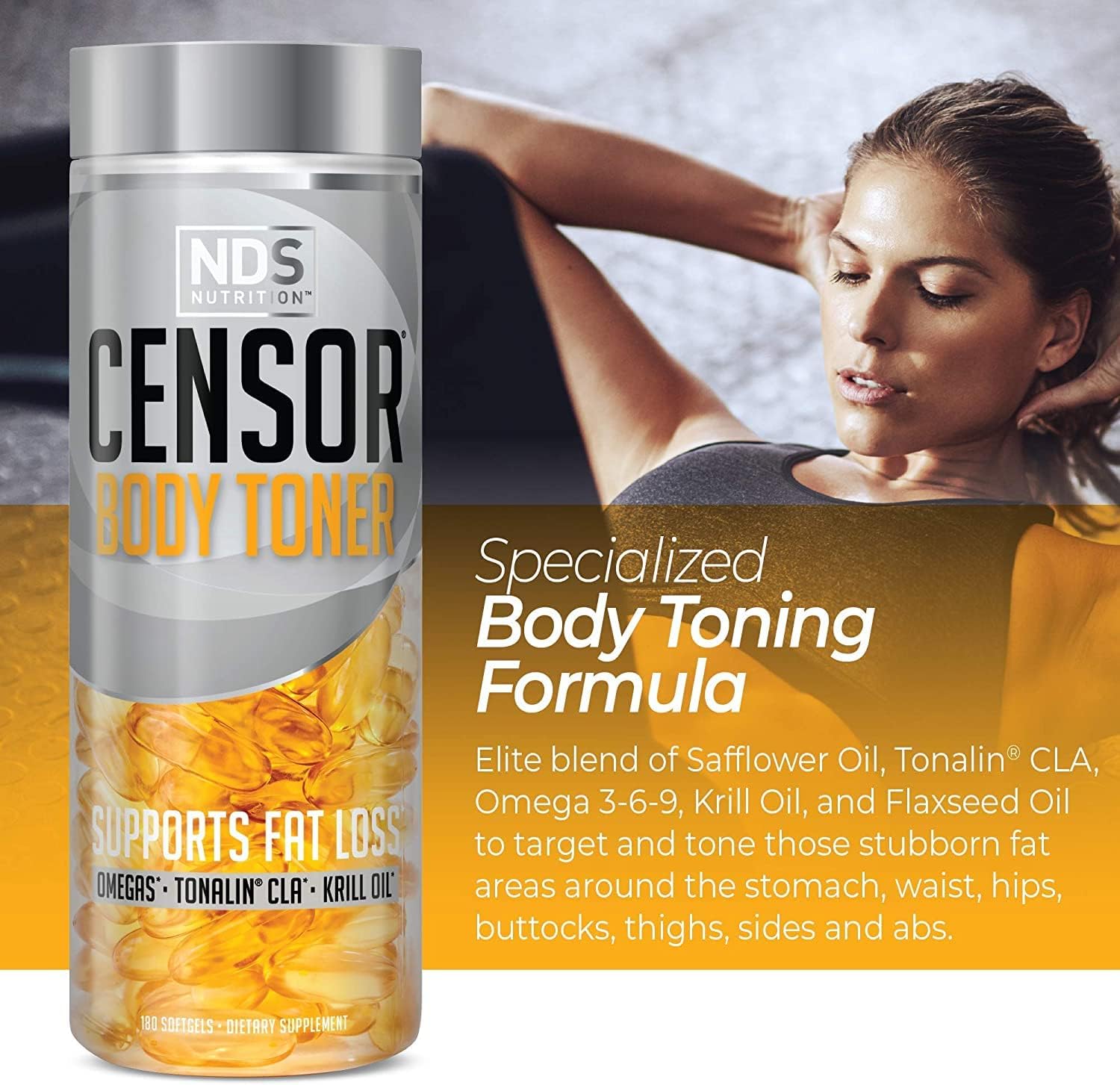 NDS Censor with CLA - Supports Healthy Fat Loss