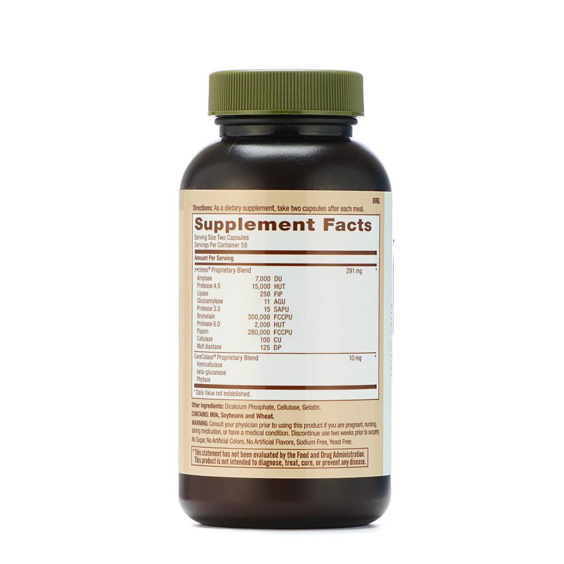 GNC Natural Brand Super Digestive Enzymes