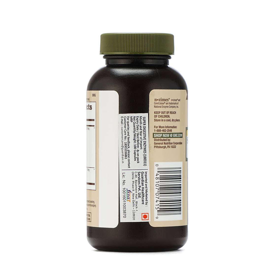 GNC Natural Brand Super Digestive Enzymes