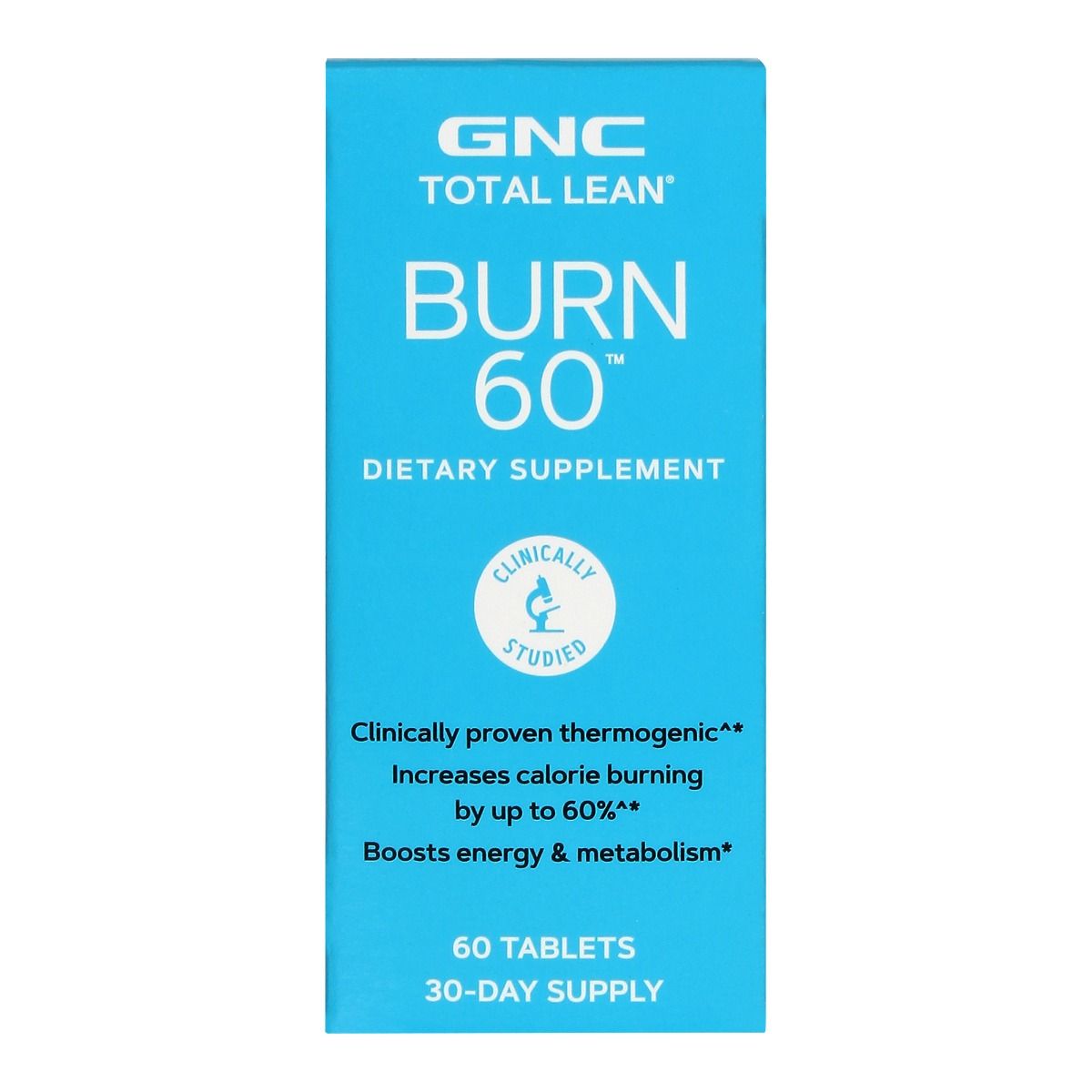 GNC Total Lean Burn 60 - Clinically Proven to Burn Calories Up to 60% Faster