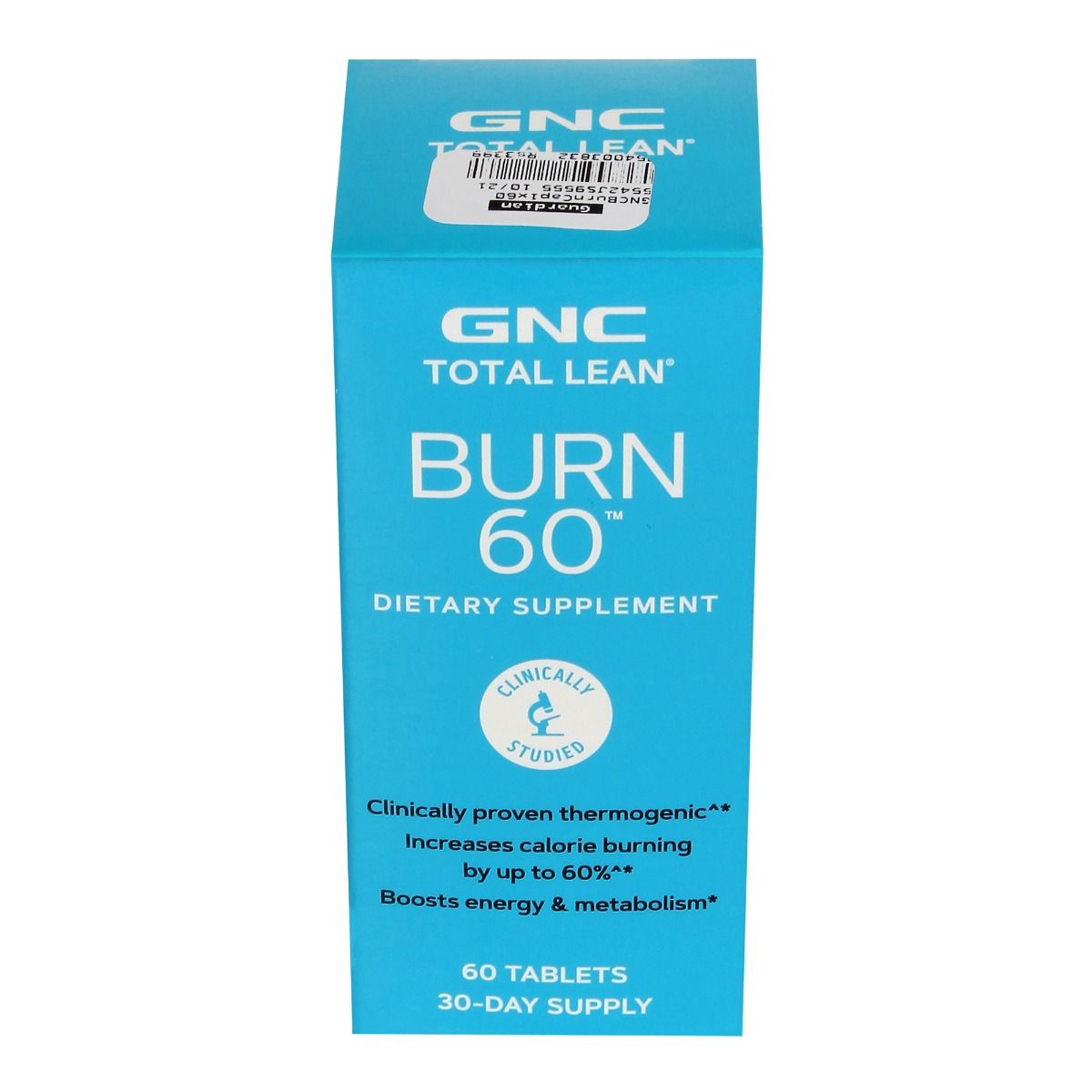 GNC Total Lean Burn 60 - Clinically Proven to Burn Calories Up to 60% Faster