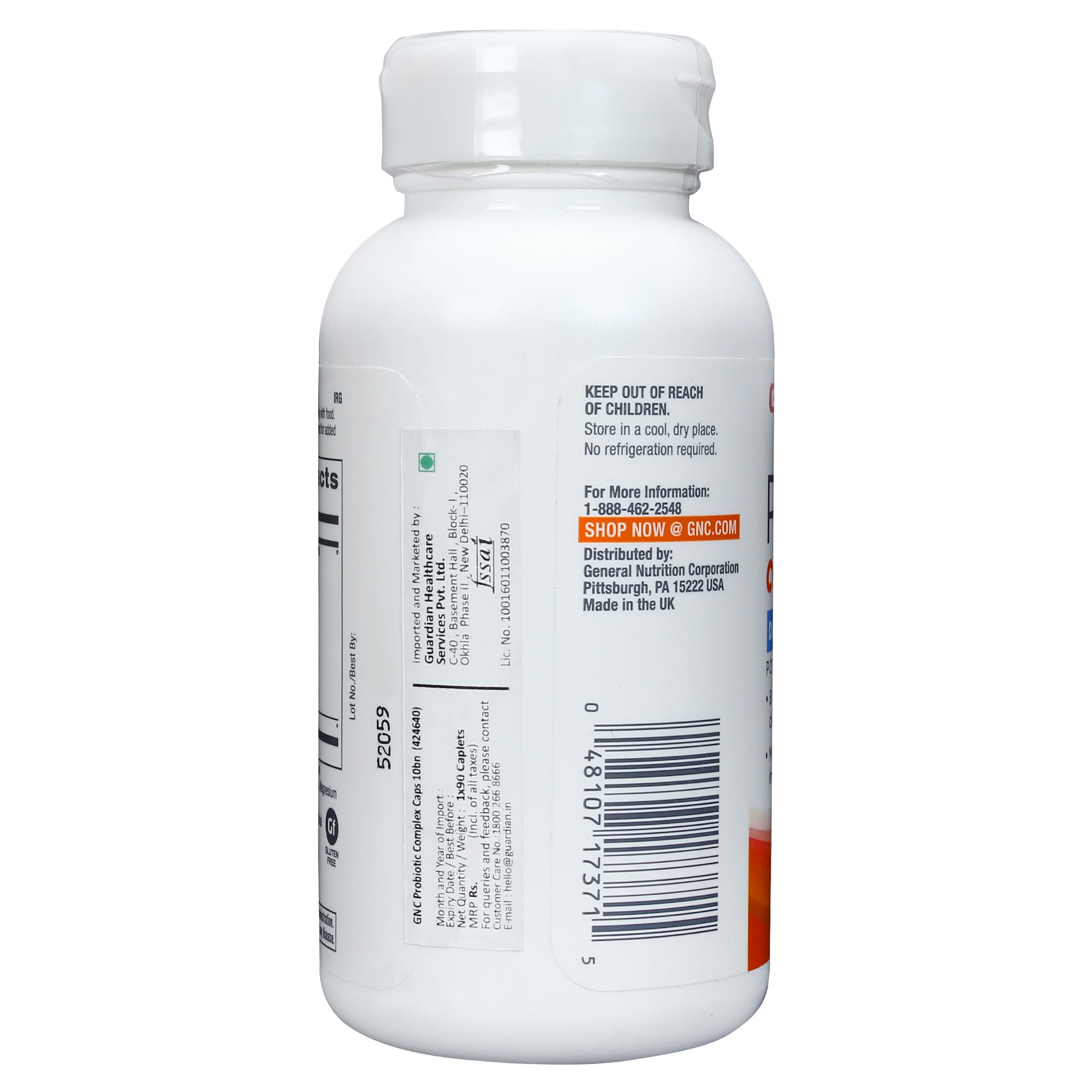 GNC Probiotic Complex with 10 Billion CFUs