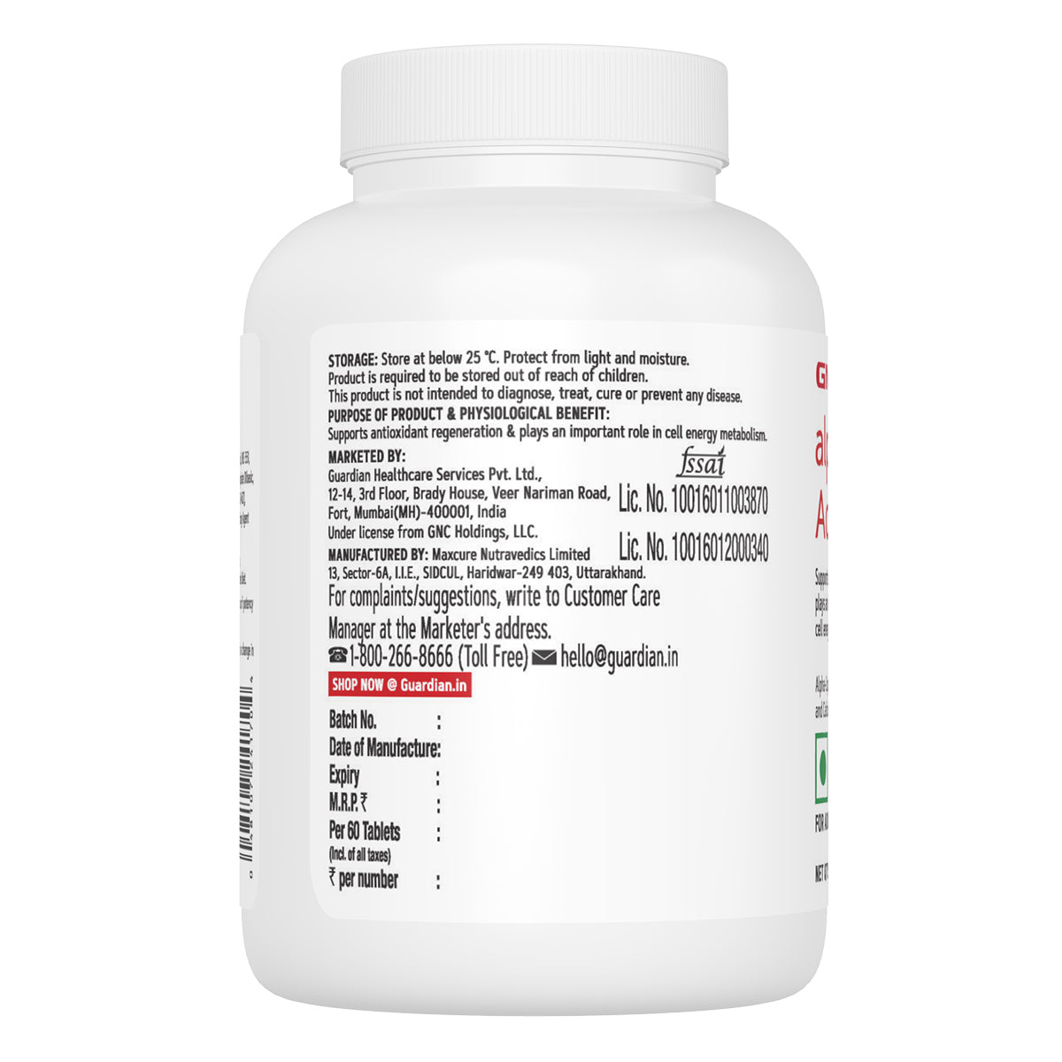 GNC Alpha-Lipoic Acid 300mg