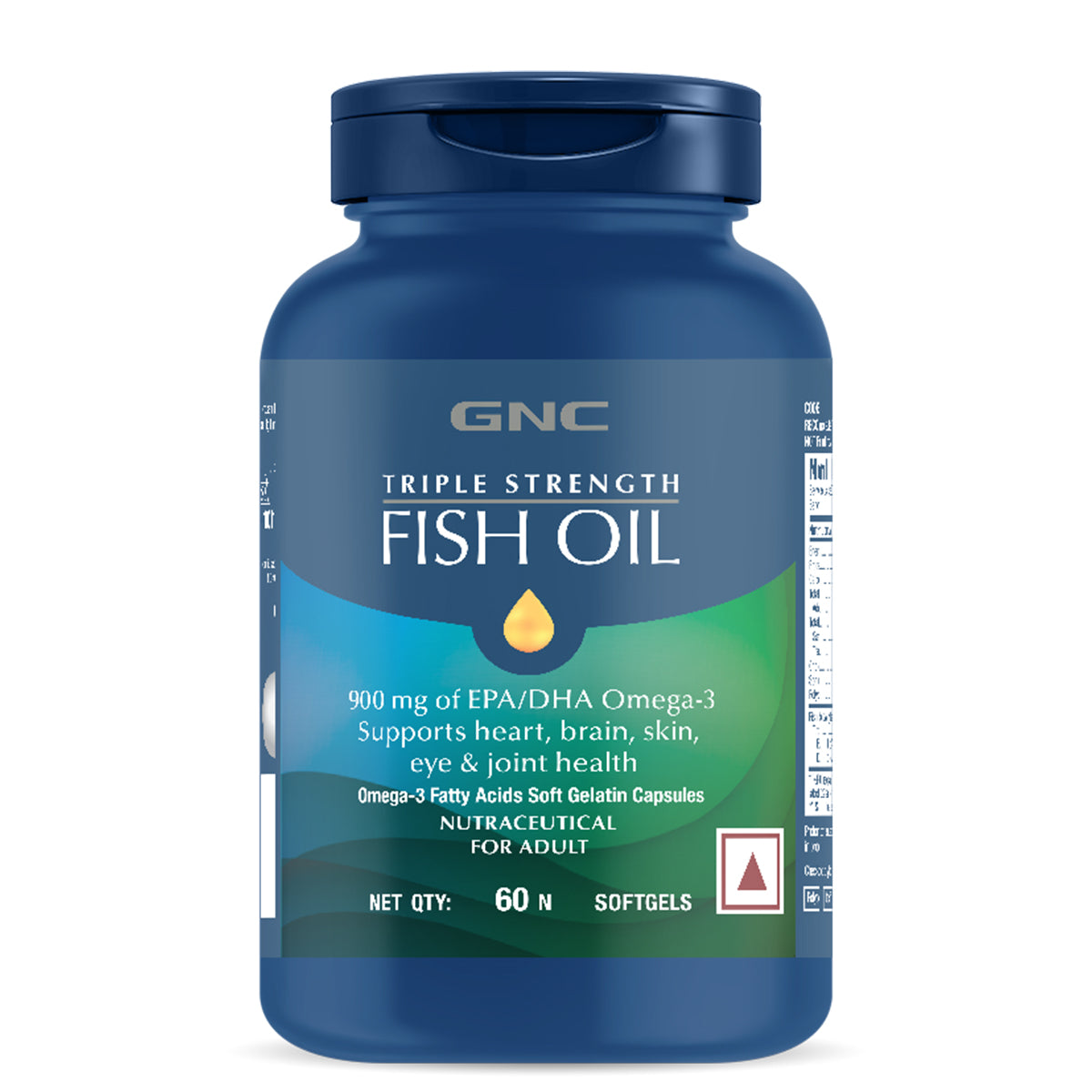 GNC Mega Men One Daily Multivitamin + Triple Strength Fish Oil