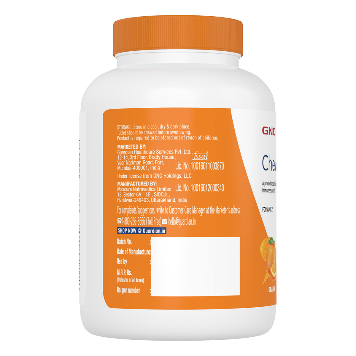 GNC Vitamin C Chewable