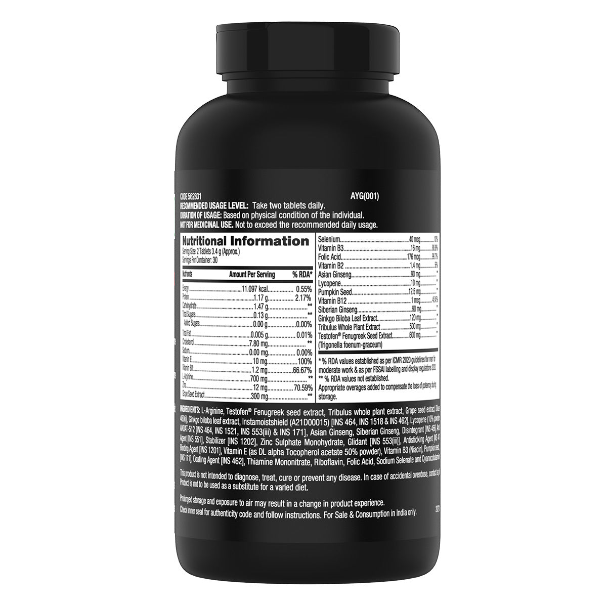 GNC Men's Staminol Max