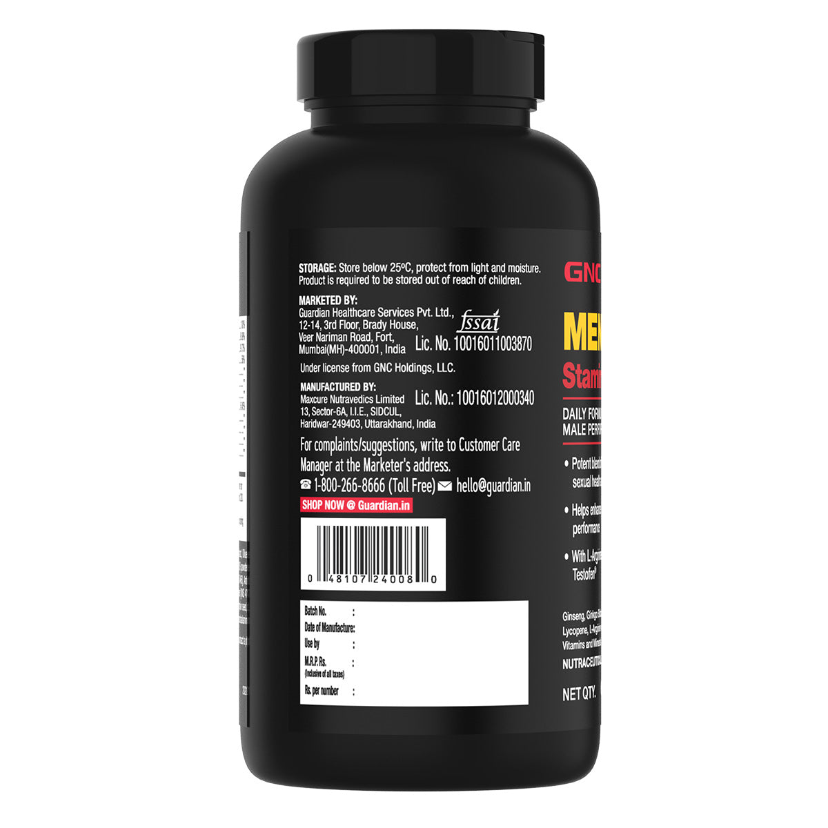 GNC Men's Staminol Max