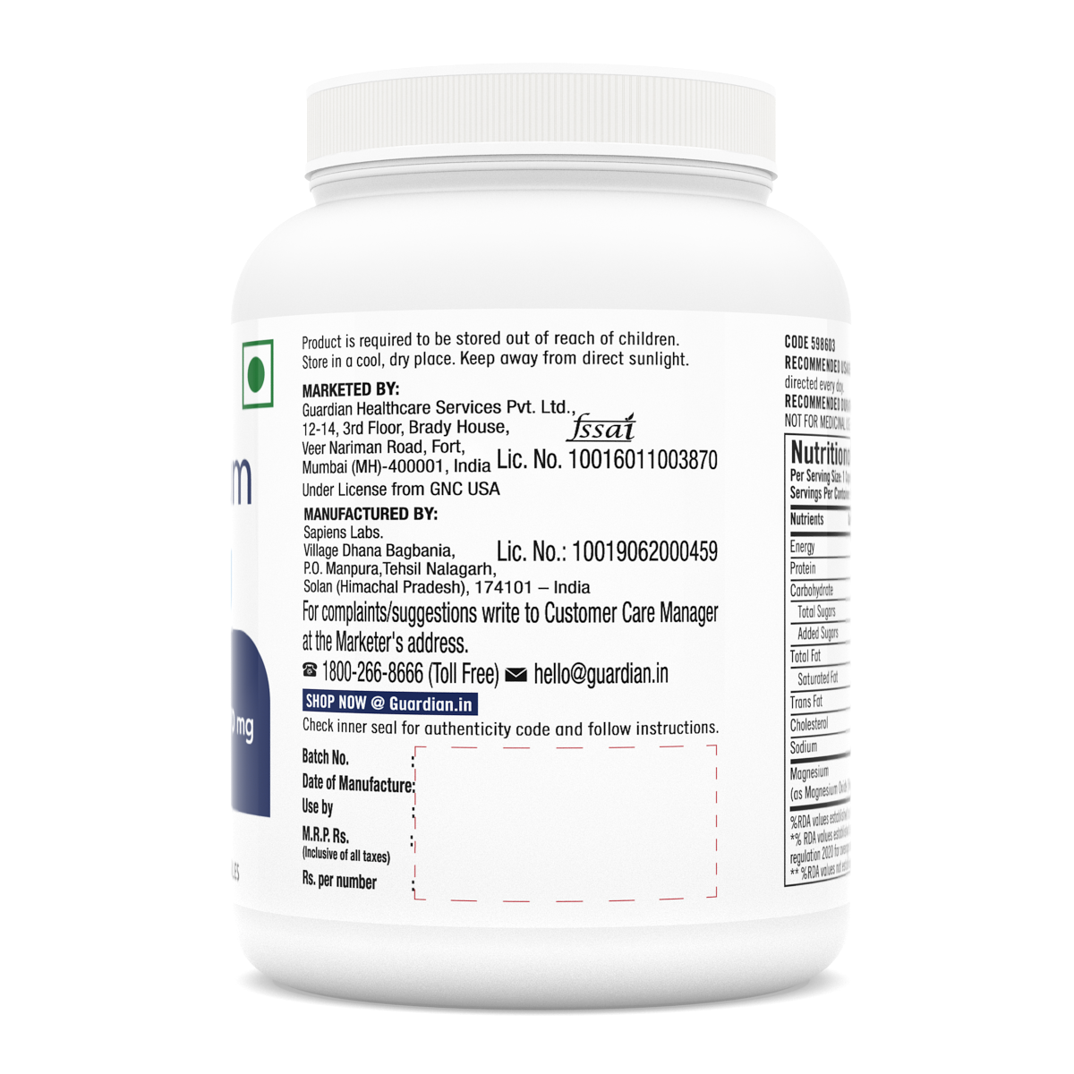 GNC Magnesium