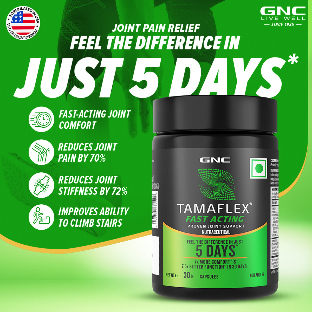 GNC TamaFlex Fast Acting