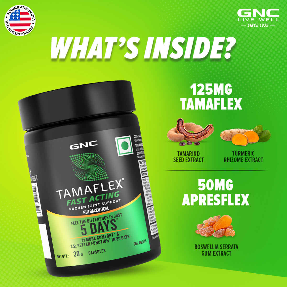 GNC TamaFlex Fast Acting