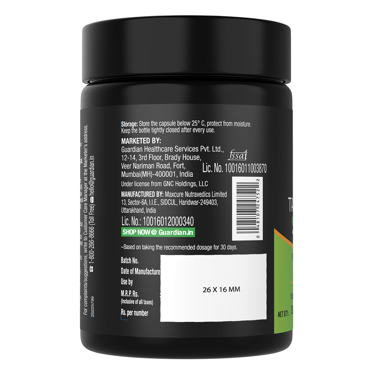 GNC TamaFlex Fast Acting